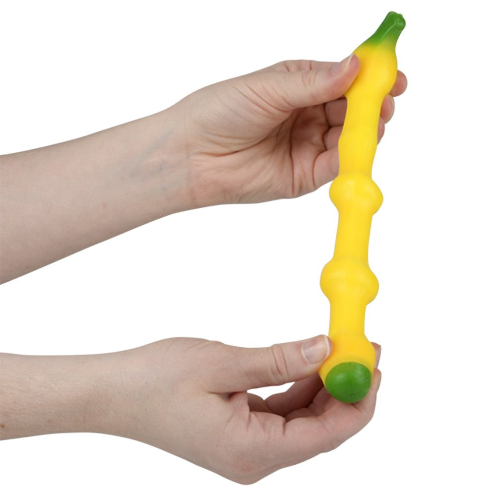 Stretch And Squeeze Banana 5.5" (12 PC Display)