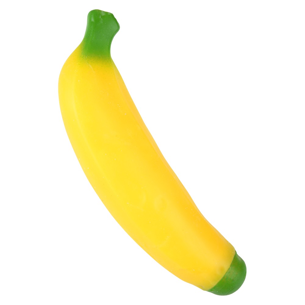 Stretch And Squeeze Banana 5.5" (12 PC Display)