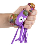 Squish And Stretch Beaded Octopus (12 Pc Display)