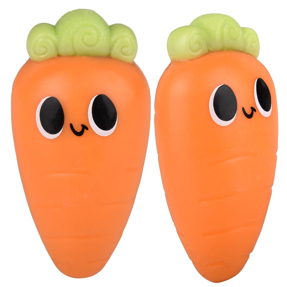Squish Stretch Carrot 3.5" (12 PC Display)