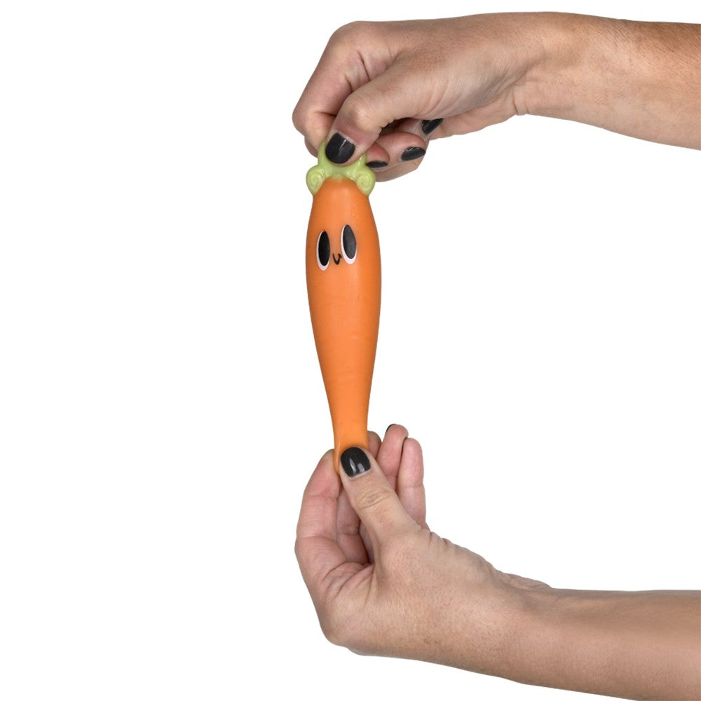 Squish Stretch Carrot 3.5" (12 PC Display)