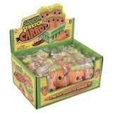 Squish Stretch Carrot 3.5" (12 PC Display)
