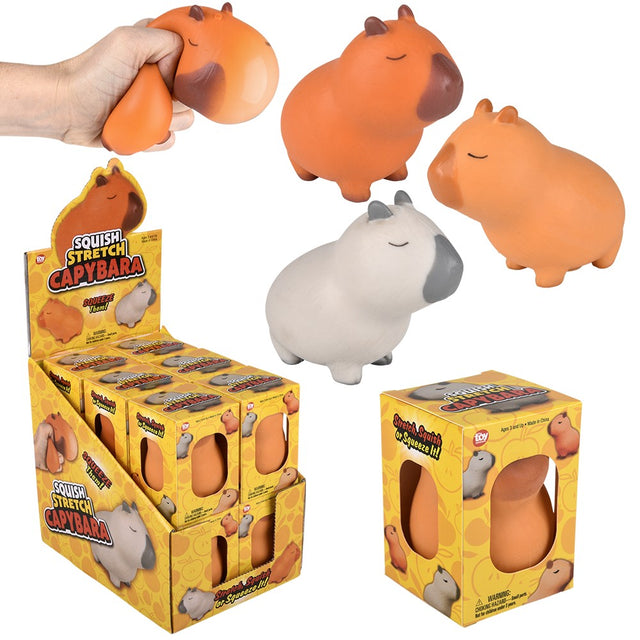 Capybara Squish & Stretch Fidget Toy (1 DSP)