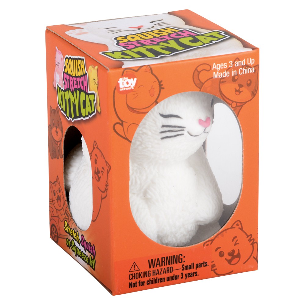 Squish And Stretch Cat (1 DZ)