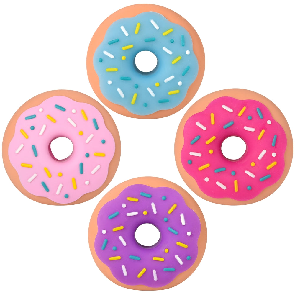 Squish and Stretch Donut Fidget Toys (12 PC Display)
