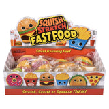 Squish And Stretch Fast Food (12 PC Display)