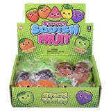 Squish Sticky Fruit Fidget Toys (12 PC Display)