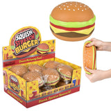 Squish and Stretch Hamburger (12 PC Display)