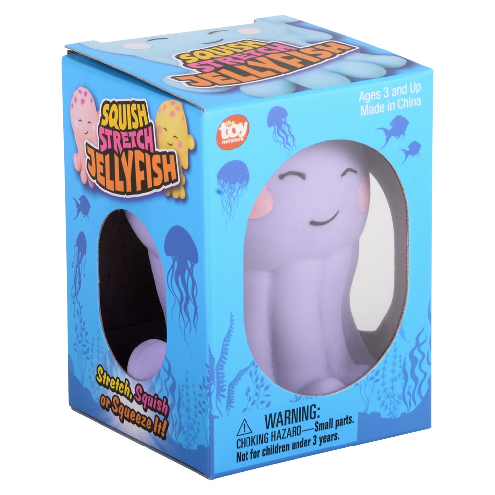 Squish And Stretch Jelly Fish (1 DZ)