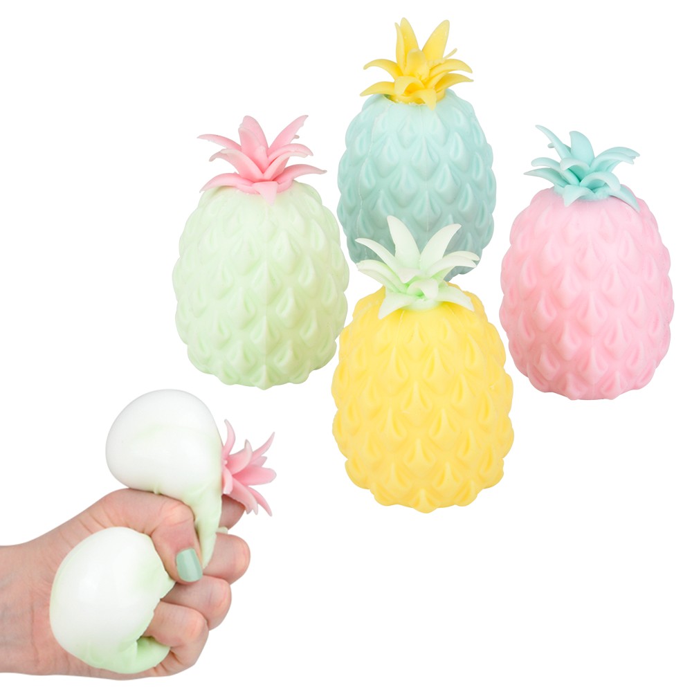Squish and Stretch Pineapple Fidget Toy (1 DSP)