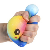 Squish and Stretch Rainbow Octopus (12 Pc Display)