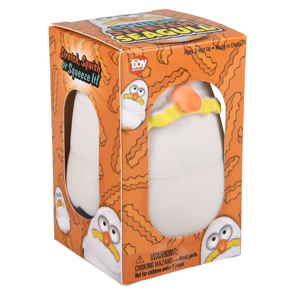 Squish and Stretch Seagull Fidget Toy (1 DSP)