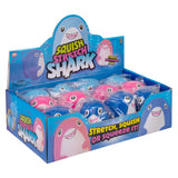 Shark Squish and Stretch Fidget Toy (12 PC Display)