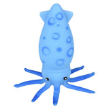 Squish And Stretch Squid Fidget Toy 6.25" (12 Pc Display)
