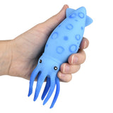 Squish And Stretch Squid Fidget Toy 6.25" (12 Pc Display)