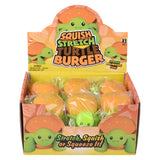 Squish and Stretch Turtle Burger (12 Pc Display)