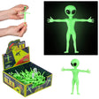 Glow In Dark Stretchy Alien (48 Count Display)