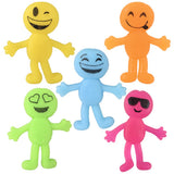 Stretch Emoticon Figures (100 Ct)