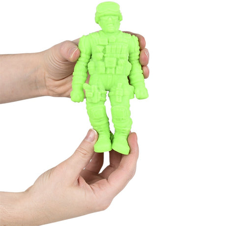 Stretchy Sand Toy Soldier (12 PC Display)