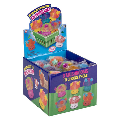 Sugar Puffer Mushrooms (12 Pc Display)
