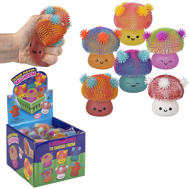 Sugar Puffer Mushrooms (12 Pc Display)