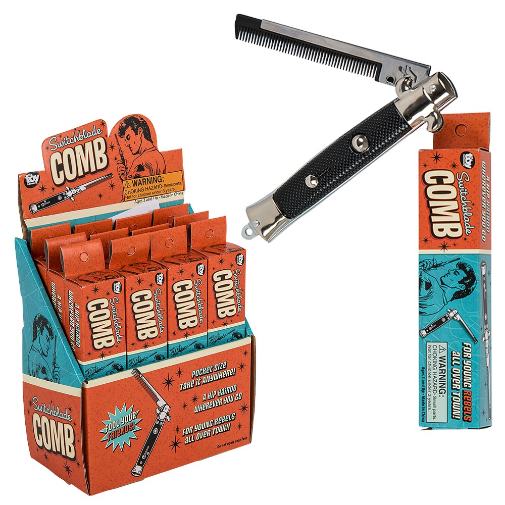 Switch Blade Comb Display (12 Pc Display)