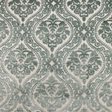 Catrina Fabric Damask Cut Velvet Fabric - Beige, Sky, Royal, Steel, 56" Width (1 Yard)