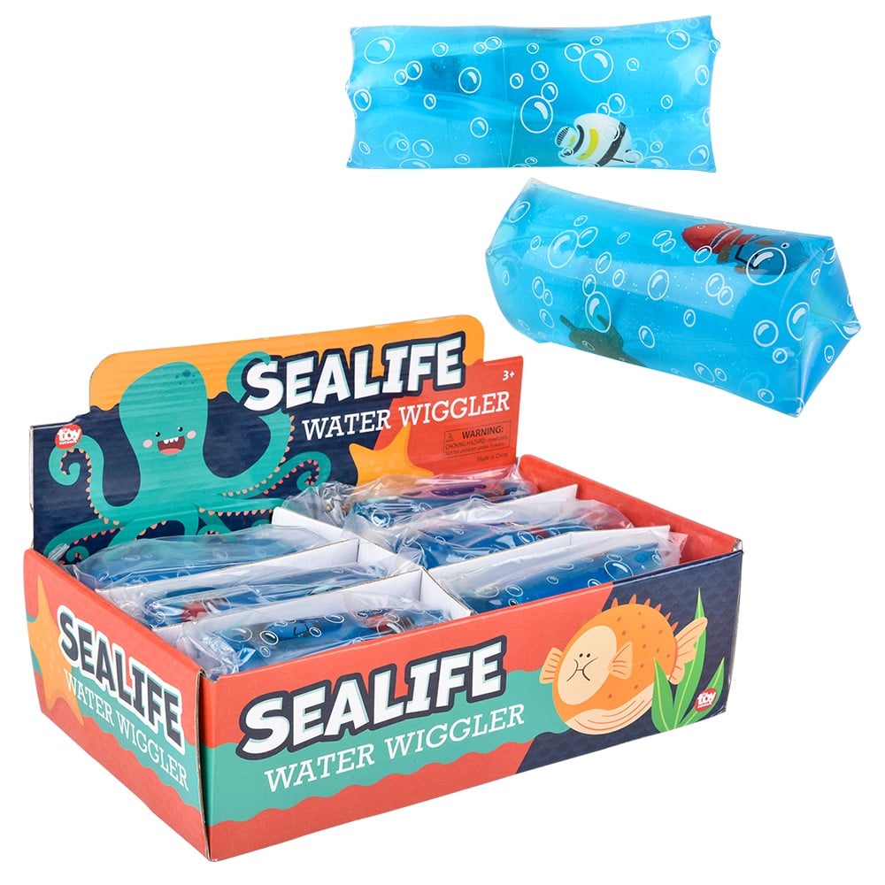 Sea Life Water Wiggler (12 Pc Display)