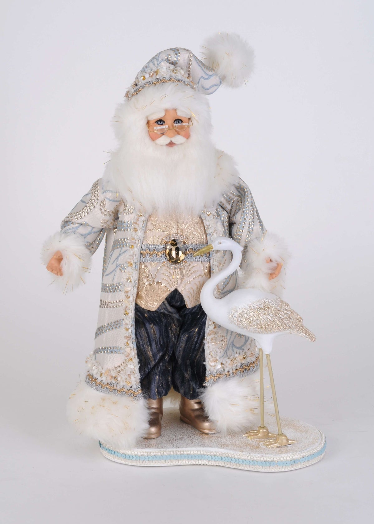 Coastal Crane Santa
