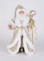 Lighted Gold Royale Santa