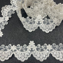 Beaded Corded Lace Trim