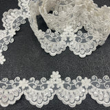 Beaded Corded Lace Trim