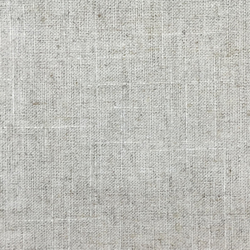 Cedric Linen Blend Fabric - Natural Solid, 55" Width (1 Yard)
