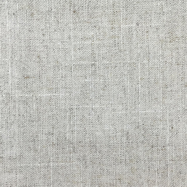 Cedric Linen Blend Fabric - Natural Solid, 55" Width (1 Yard)
