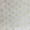 Central Geometric Chenille Cut Velvet Fabric - Geometric Diamond Pattern, 55" Width (1 Yard)
