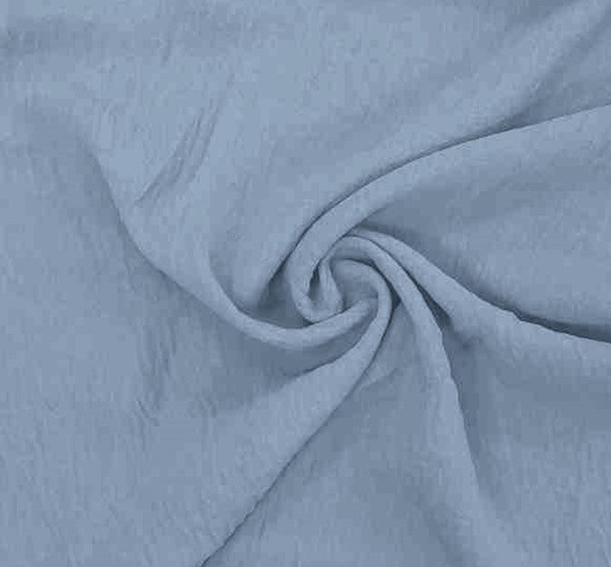 C.E.Y. Air Flow Polyester Fabric - Dusty Blue, Solid, 58/60" Width