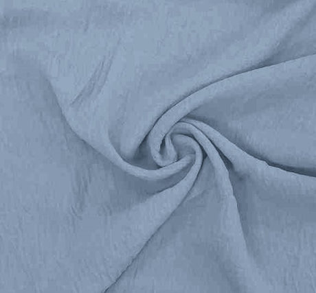 C.E.Y. Air Flow Polyester Fabric - Dusty Blue, Solid, 58/60" Width