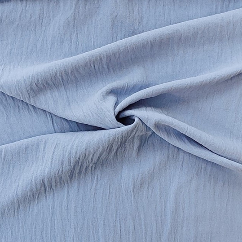 Air Flow Solid Light Blue Fabric 100% Polyester, 58/60" Wide, 1 Yard