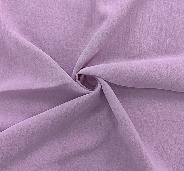C.E.Y. Air Flow Polyester Fabric - Solid Lilac, 58/60" Width (1 Yard)