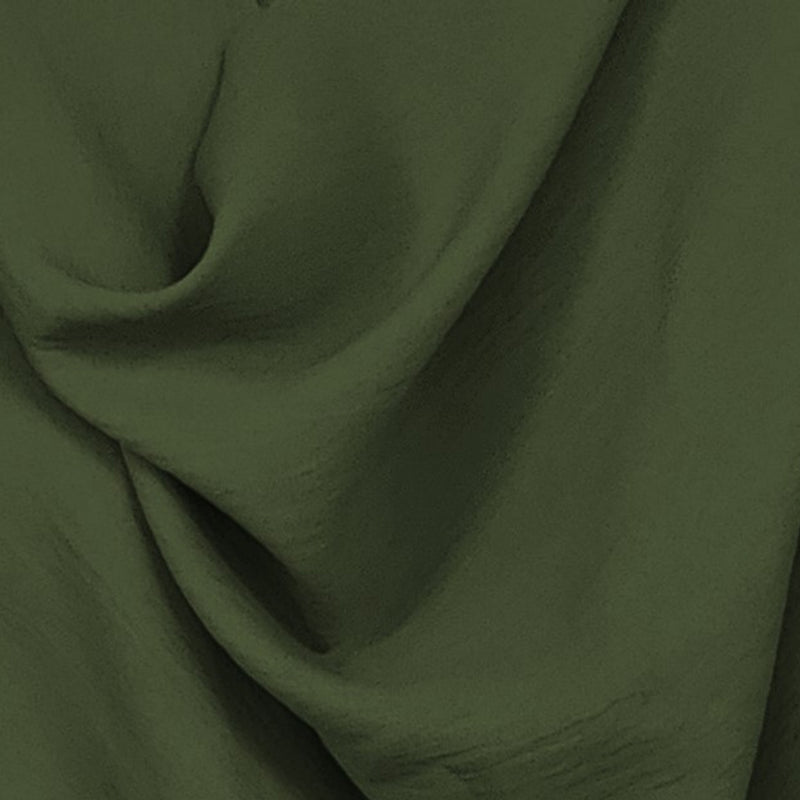 1 Yard Air Flow Solid Olive Fabric 100% Polyester, 58/60" Wide