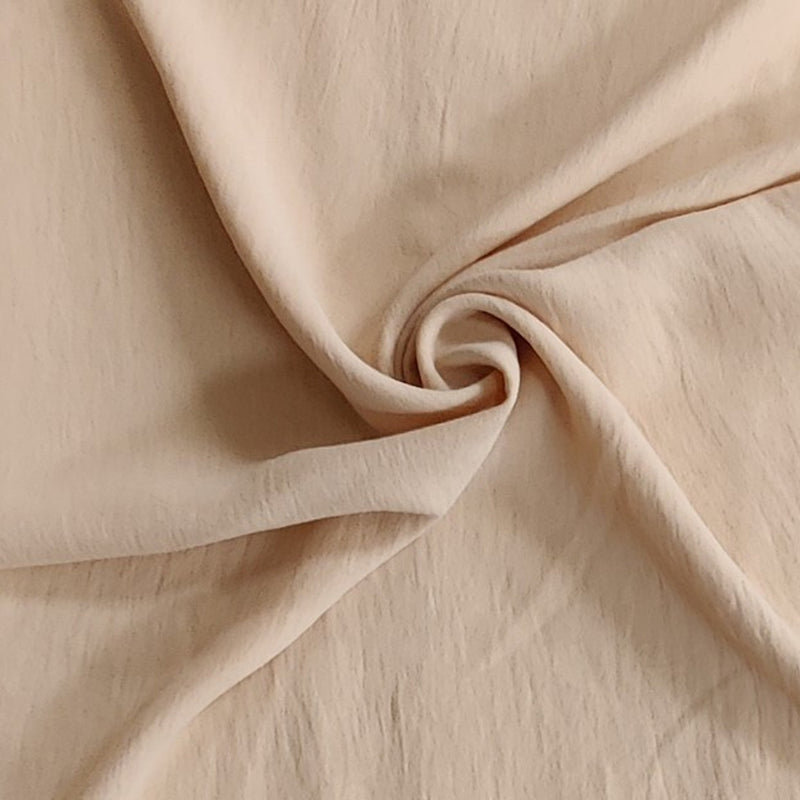 1 Yard Air Flow Solid Stone Fabric 100% Polyester, 58/60" Wide