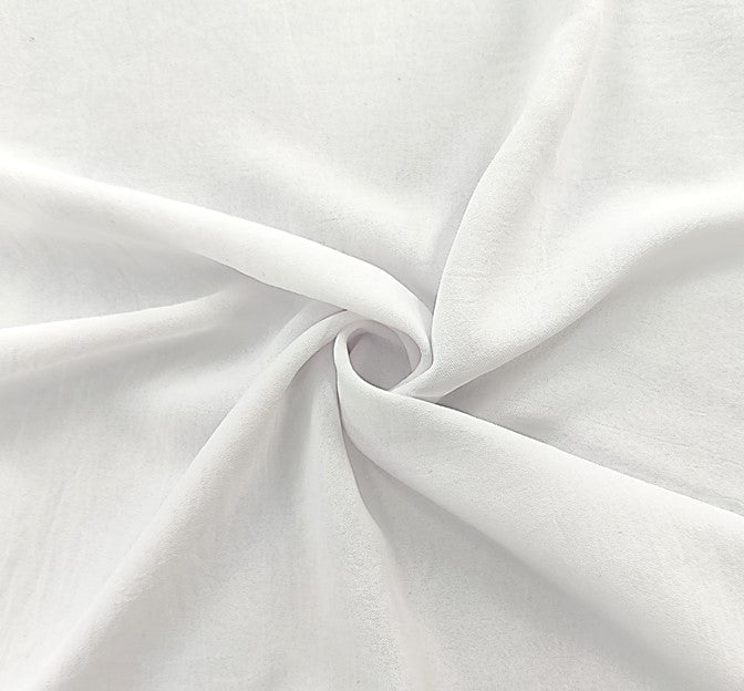 C.E.Y. Air Flow 100 Percent Polyester Fabric - Solid White, 58/60" Width (1 Yard)