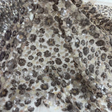 Beaded Sequined Lace Fabric 54" Wide