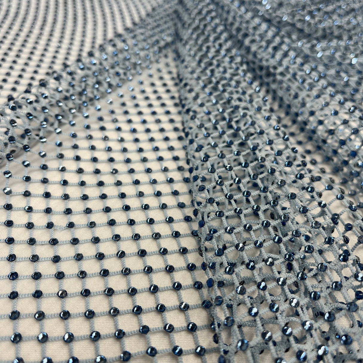 Diamond Fishnet 4-Way Stretch Fabric