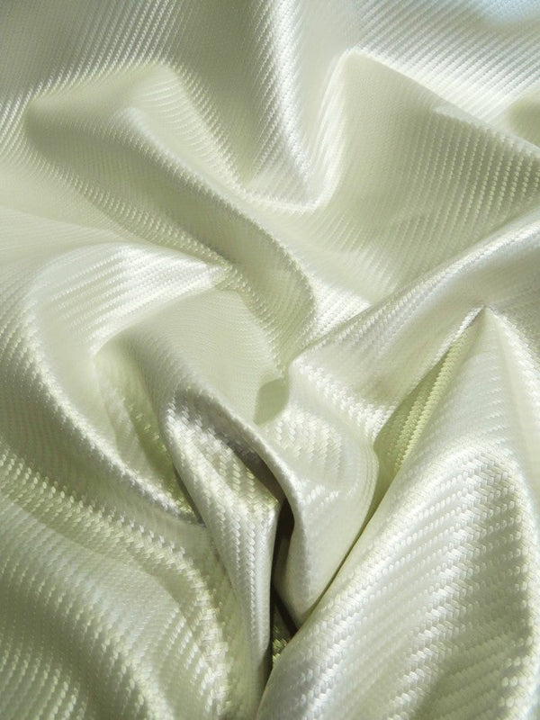 Carbon Fiber Marine Vinyl Fabric Classic White