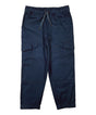 Boy Cargo Jogger Polyester Cotton Fabric - Navy, Khaki, School Uniform Pants, Elastic Waist, Sizes 4-16 (1 Piece)