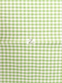 Mini Checkered Gingham Poly Cotton Fabric Mint