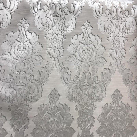 Chandler Fabric Polyester Rayon Fabric - Shiny Damask, 55" Width (1 Yard)