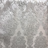 Chandler Fabric Polyester Rayon Fabric - Shiny Damask, 55" Width (1 Yard)