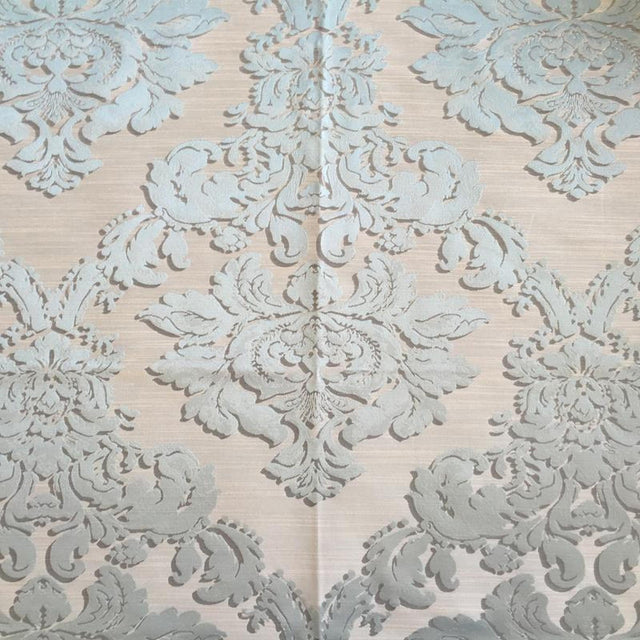Chandler Fabric Polyester Rayon Fabric - Shiny Damask, 55" Width (1 Yard)